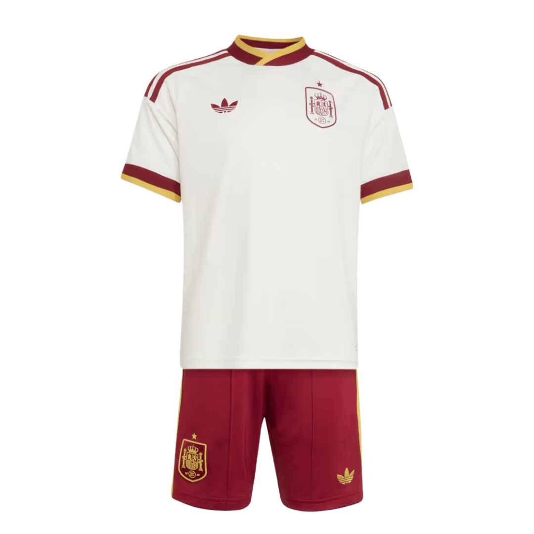 Kids Spain Away Soccer Jersey Kit World Cup 2026 - Pro Jersey Shop