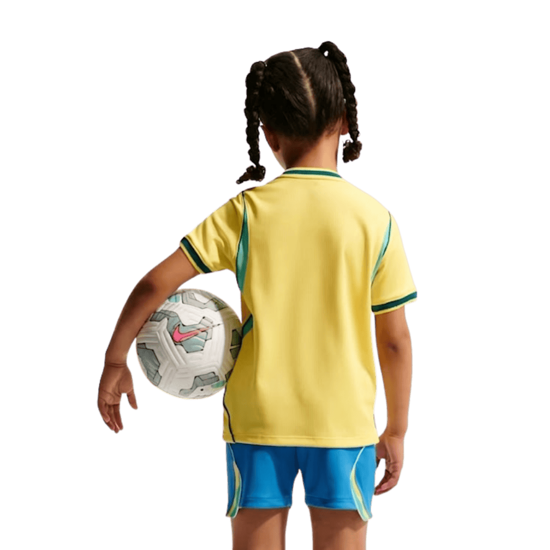 Kids Brazil Home Soccer Jersey Kit World Cup 2026 - Pro Jersey Shop