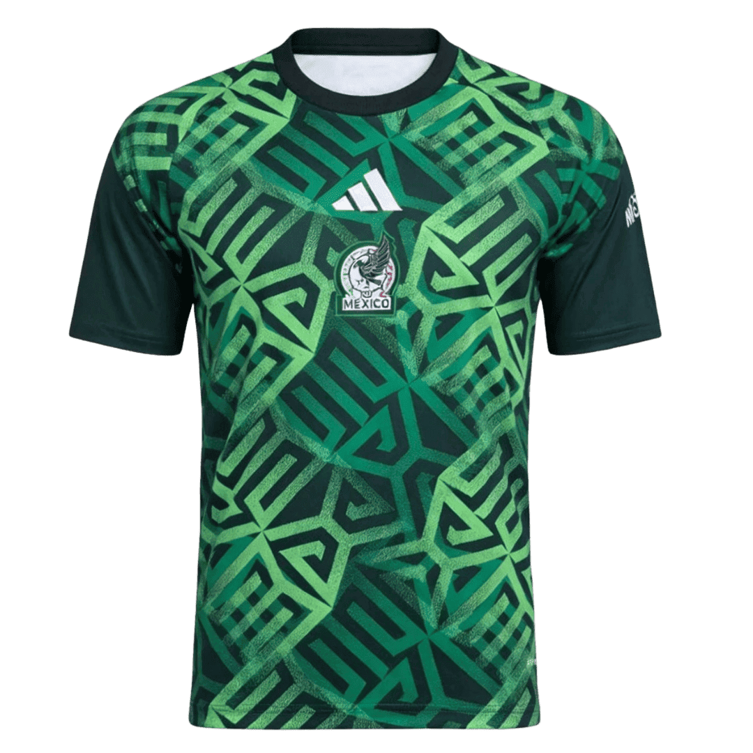 Mexico Pre-Match Soccer Fan Jersey World Cup 2026 - Pro Jersey Shop