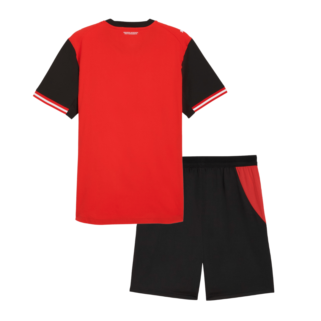 Kids Austria Home Soccer Jersey Kit World Cup 2026 - Pro Jersey Shop