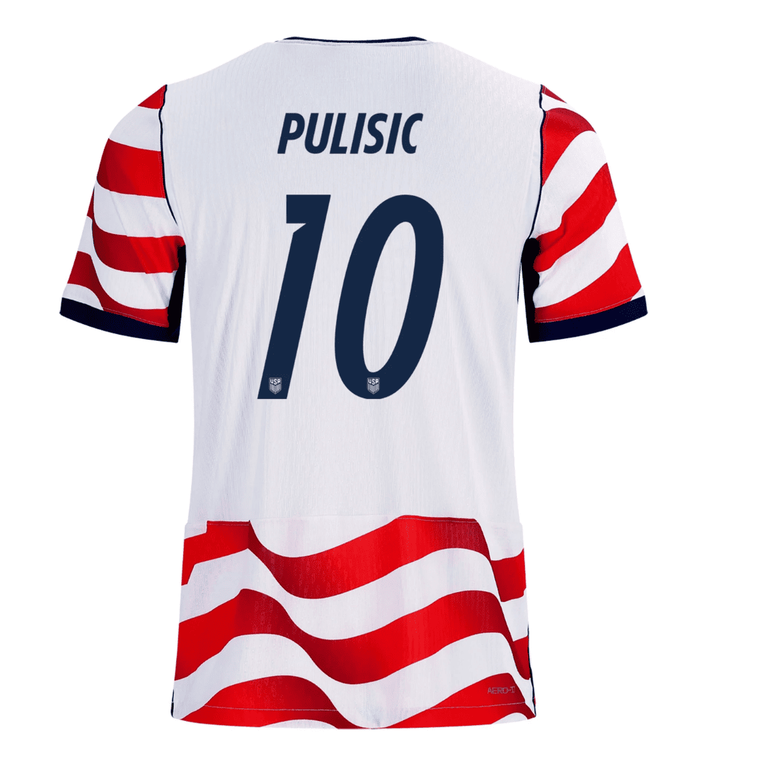 USA PULISIC #10 Home Soccer Match Jersey World Cup 2026 - Pro Jersey Shop