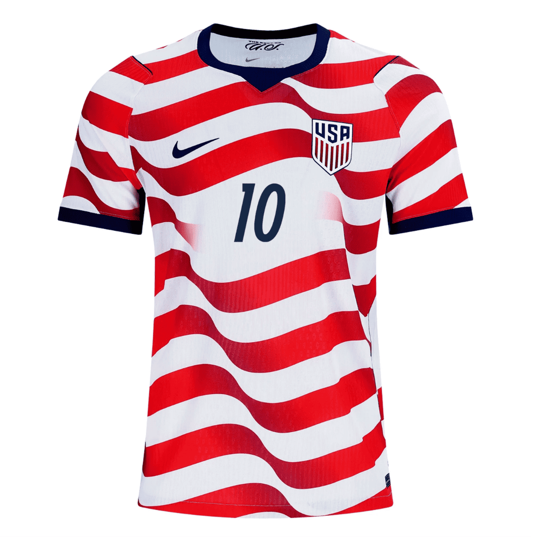 USA PULISIC #10 Home Soccer Match Jersey World Cup 2026 - Pro Jersey Shop