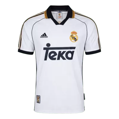 [Free]Retro 1999/00 Real Madrid Home Soccer Jersey - Pro Jersey Shop