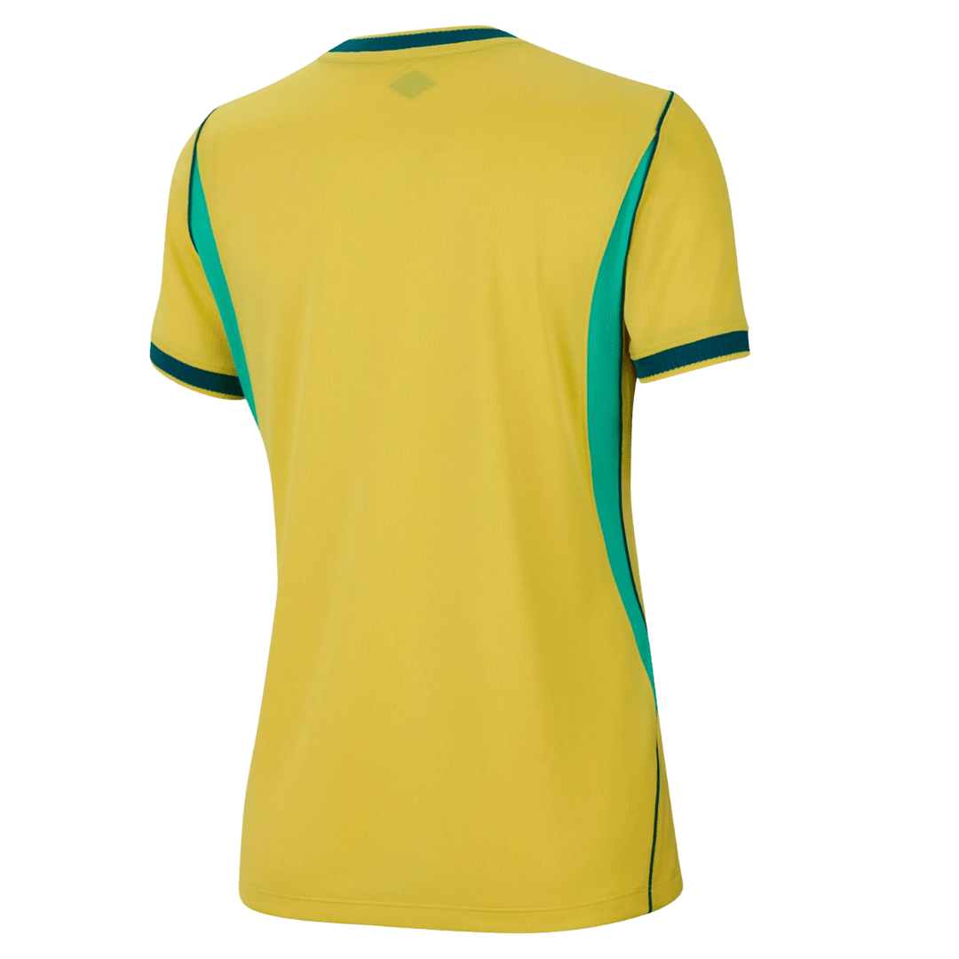 Women Brazil Home Soccer Jersey World Cup 2026 - Pro Jersey Shop
