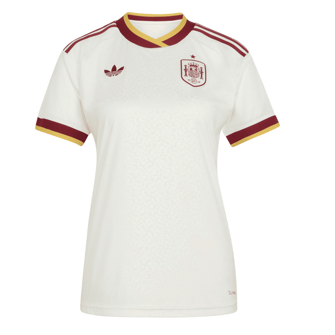 Women Spain Away Soccer Jersey World Cup 2026 - Pro Jersey Shop
