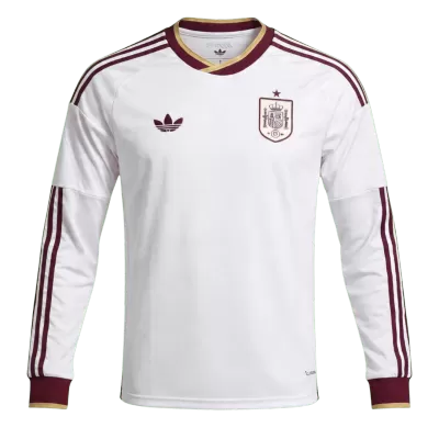 Spain Away Soccer Long Sleeves Fan Jersey World Cup 2026 - Pro Jersey Shop