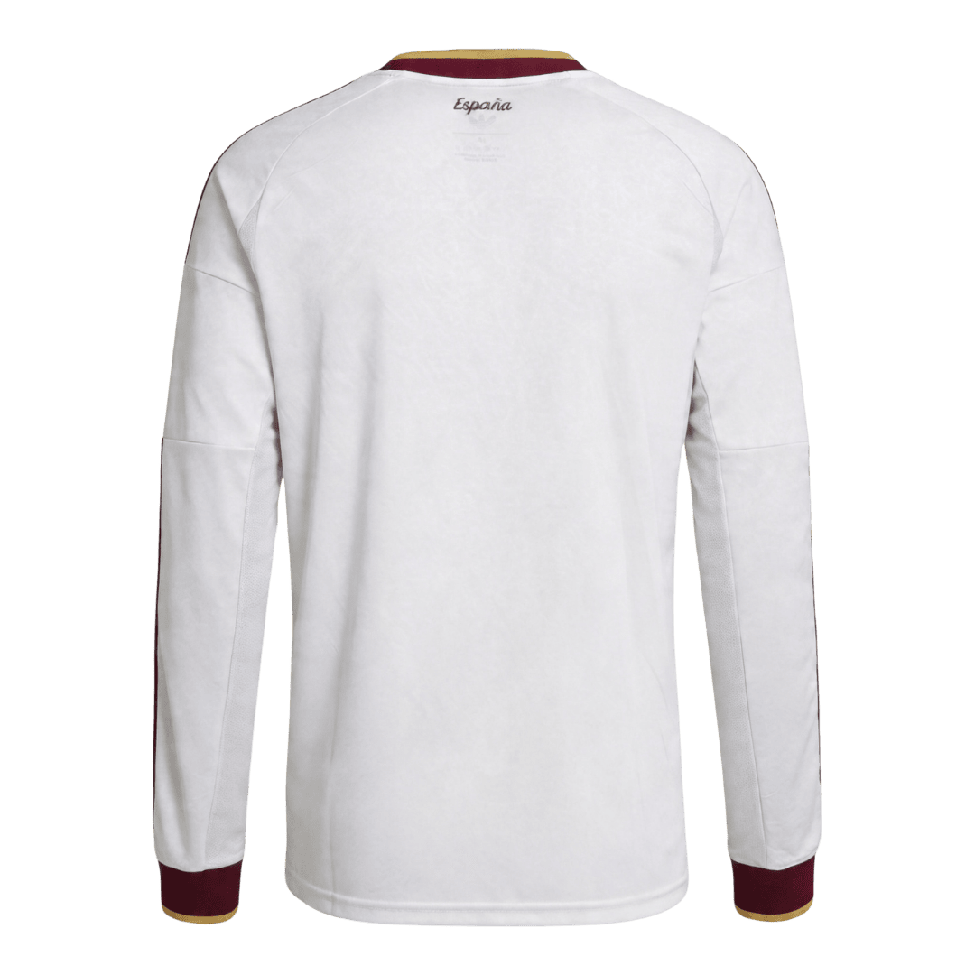 Spain Away Soccer Long Sleeves Fan Jersey World Cup 2026 - Pro Jersey Shop