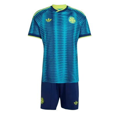 Kids Colombia Away Custom Soccer Kits World Cup 2026 - Pro Jersey Shop