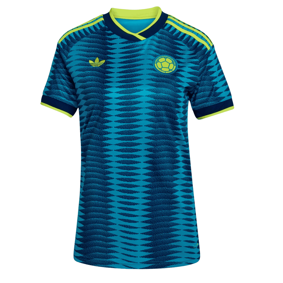 Women Colombia Away Soccer Jersey World Cup 2026 - Pro Jersey Shop
