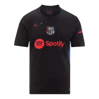 Barcelona Away Soccer Fan Jersey - Spotify Logo Without Text - Pro Jersey Shop