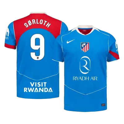 Atletico Madrid SØRLOTH #9 Third Away Soccer Match Jersey 2025/26 - Pro Jersey Shop