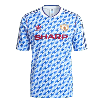 Retro 1990/92 Manchester United Away Soccer Jersey - Pro Jersey Shop
