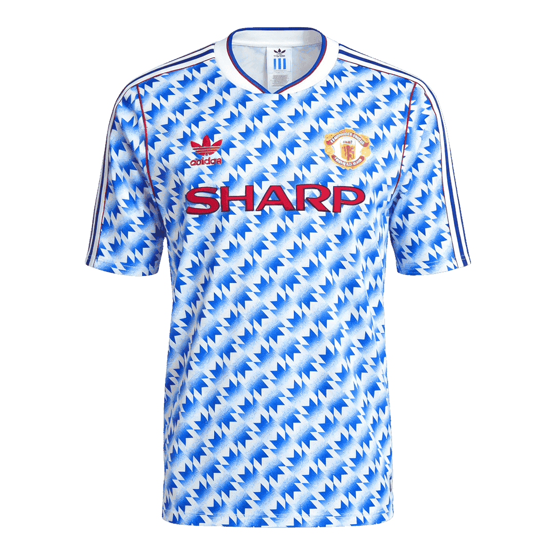 Retro 1990/92 Manchester United Away Soccer Jersey - Pro Jersey Shop