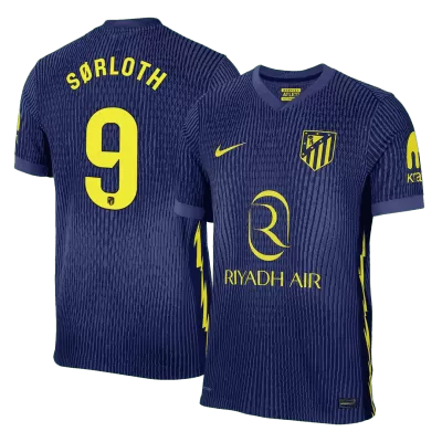 Atletico Madrid SØRLOTH #9 Away Soccer Match Jersey 2025/26 - Pro Jersey Shop