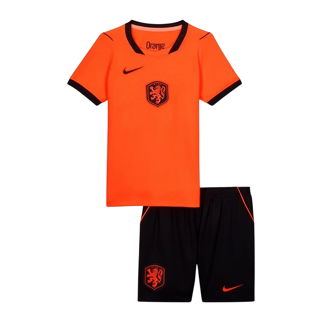 Kids Netherlands Home Soccer Jersey Kit World Cup 2026 - Pro Jersey Shop