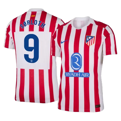 Atletico Madrid SØRLOTH #9 Home Soccer Match Jersey 2025/26 - Pro Jersey Shop