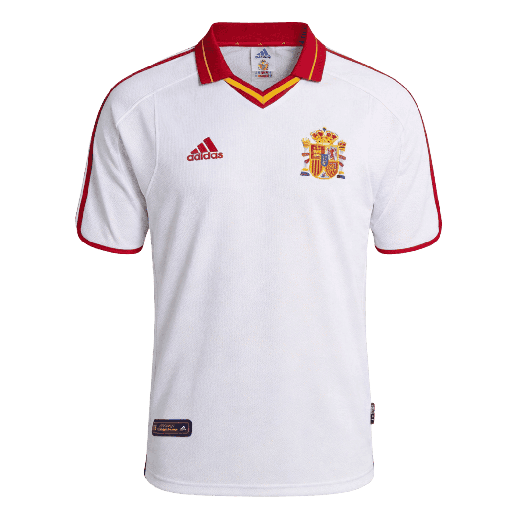 Retro Euro Cup 2000 Spain Away Soccer Jersey - Pro Jersey Shop