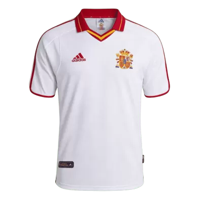 Retro Euro Cup 2000 Spain Away Soccer Jersey - Pro Jersey Shop