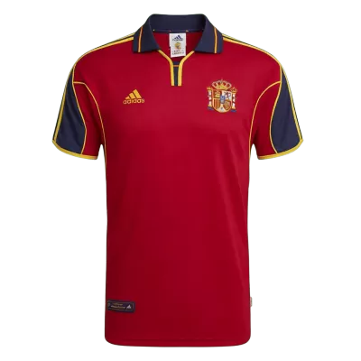 Retro Euro Cup 2000 Spain Home Soccer Jersey - Pro Jersey Shop