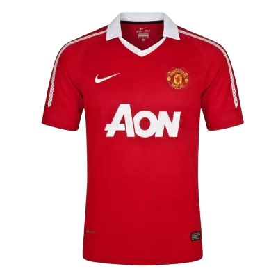 Retro 2010/11 Manchester United Home Soccer Jersey - Pro Jersey Shop