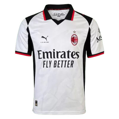 AC Milan x Slam Jam Fourth Jersey Soccer Fan Jersey 2025/26 Silver - Pro Jersey Shop