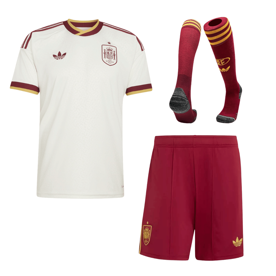 Spain Away Soccer Fan Full Kit World Cup 2026 - Pro Jersey Shop