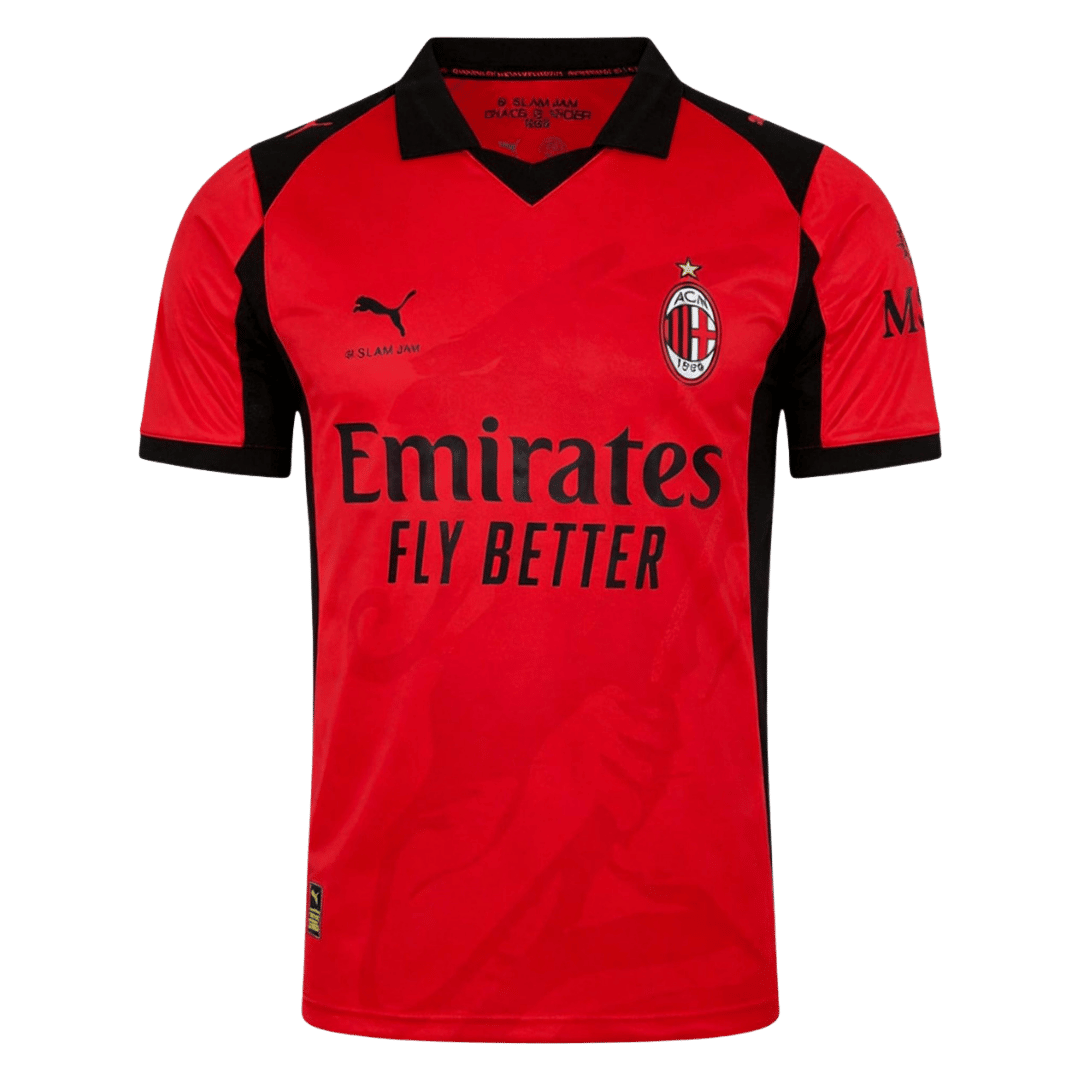 AC Milan x Slam Jam Fourth Jers Soccer Fan Jersey 2025/26 Red - Pro Jersey Shop