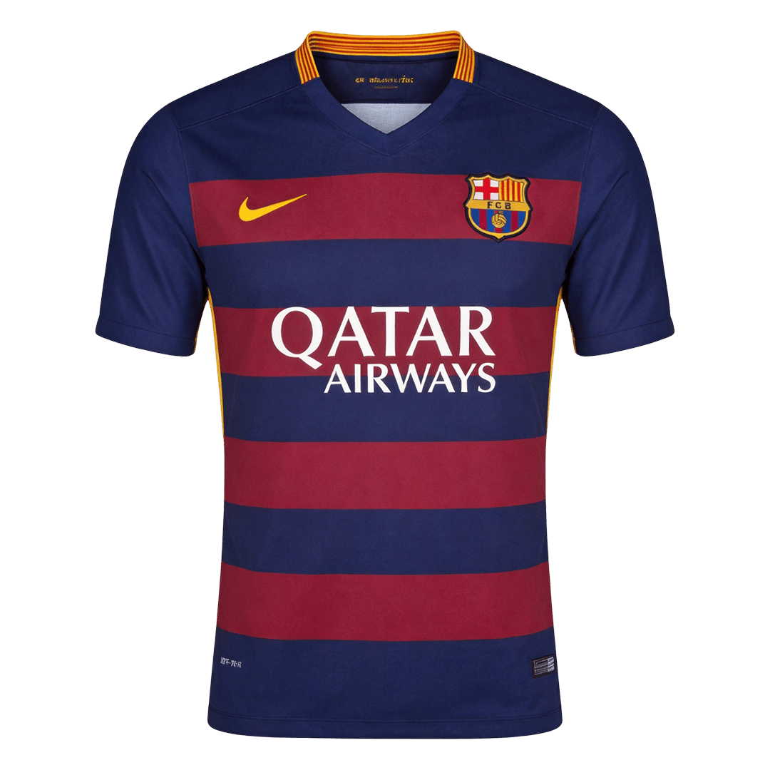 Retro 2015/16 Barcelona Home Soccer Jersey - Pro Jersey Shop