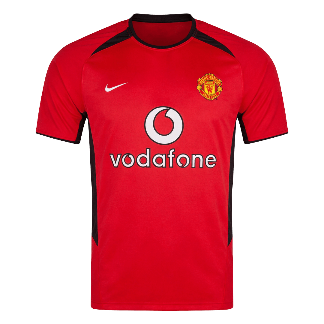 Retro 2002/04 Manchester United Home Soccer Jersey - Pro Jersey Shop