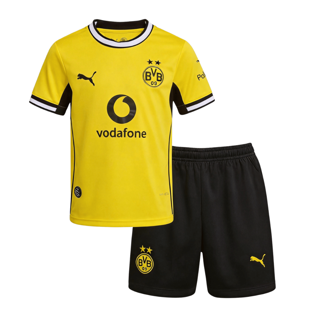 Kids Borussia Dortmund Home Soccer Jersey Kit 2026/27 - Pro Jersey Shop