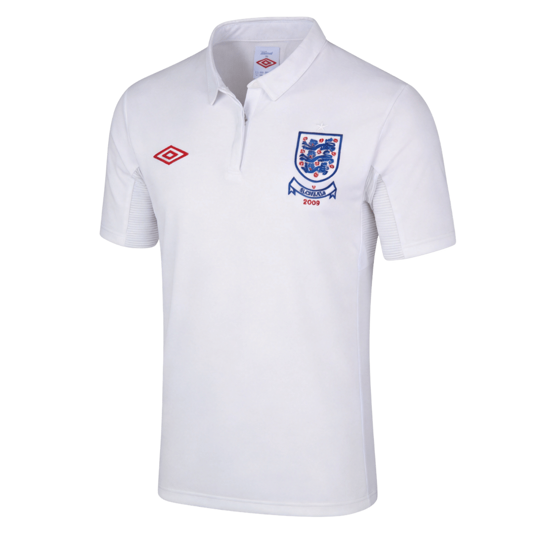 Retro 2009/10 England Home Soccer Jersey - Pro Jersey Shop