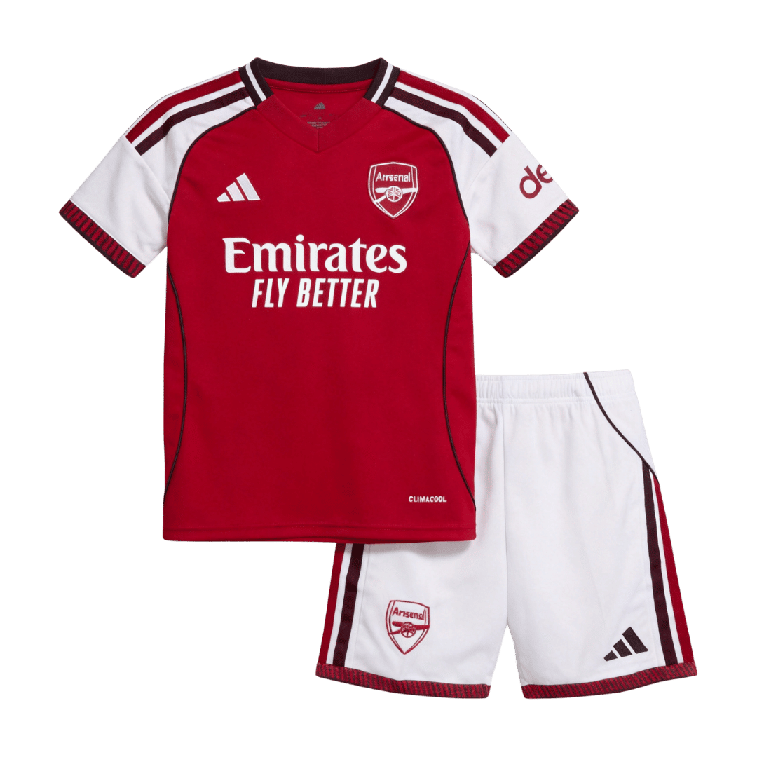 Kids Arsenal Home Soccer Jersey Kit 2026/27 - Pro Jersey Shop