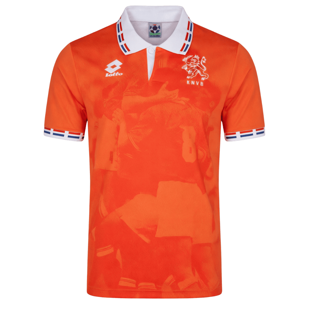 Retro 1996 Netherlands Home Soccer Jersey - Pro Jersey Shop