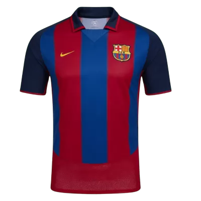 Retro 2003/04 Barcelona Home Soccer Jersey - Pro Jersey Shop