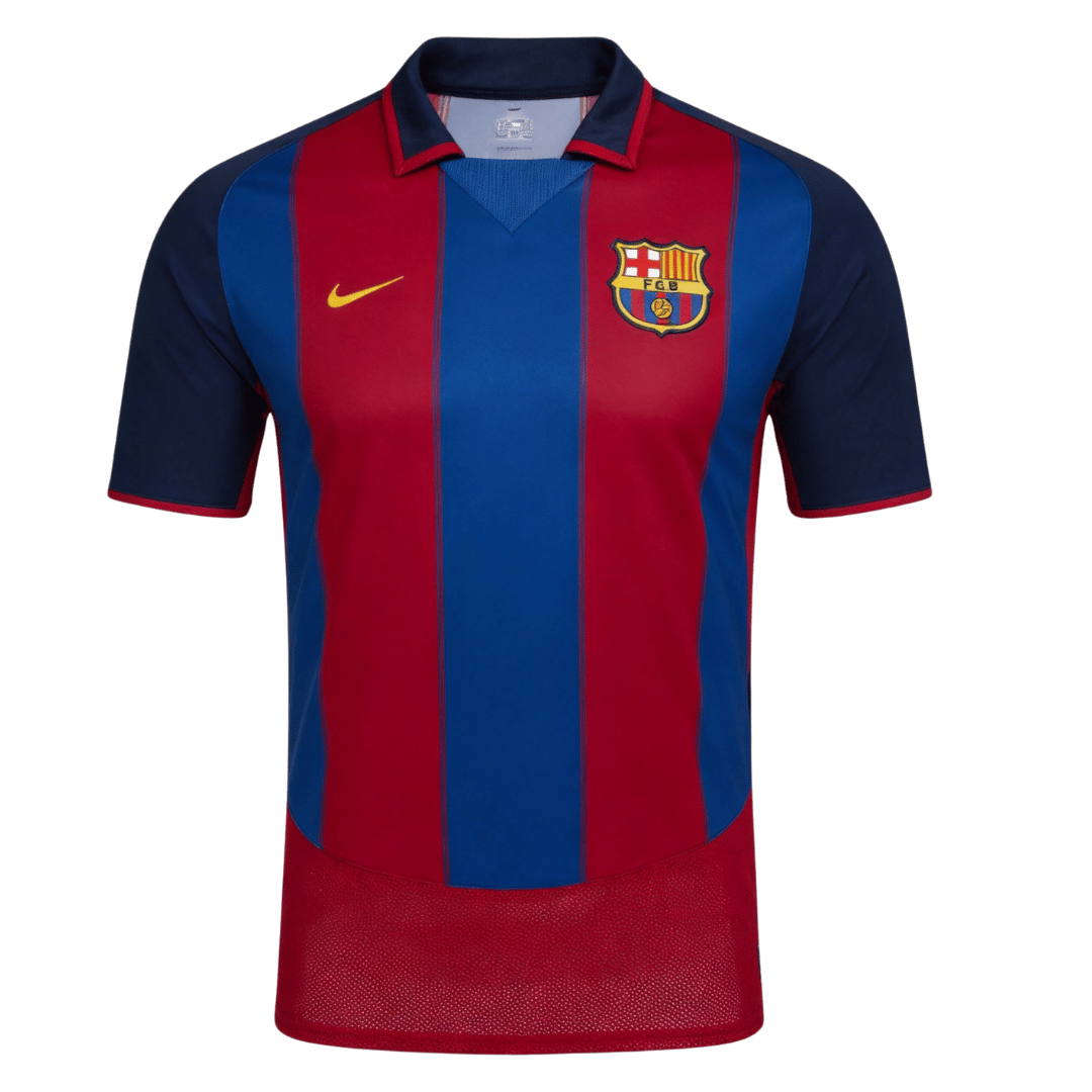 Retro 2003/04 Barcelona Home Soccer Jersey - Pro Jersey Shop