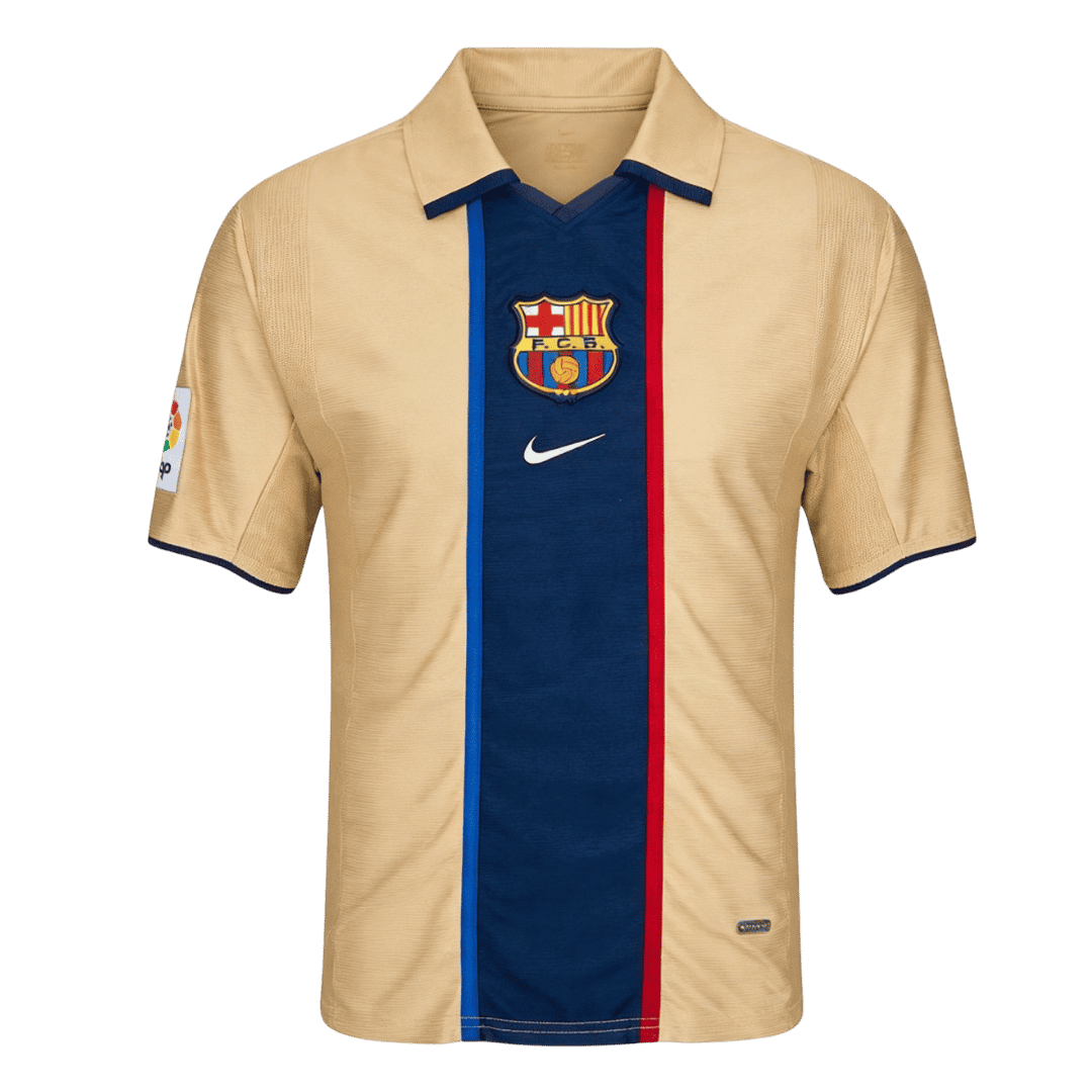 Retro 2001/03 Barcelona Away Soccer Jersey - Pro Jersey Shop