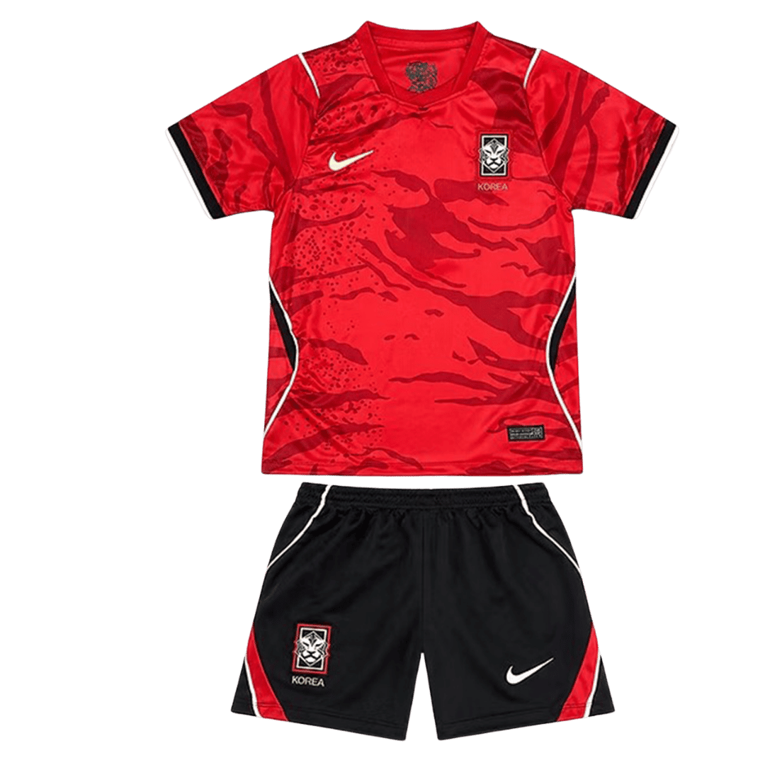 Kids South Korea Home Soccer Jersey Kit World Cup 2026 - Pro Jersey Shop