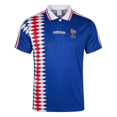 Retro 1994 France Home Soccer Jersey - Pro Jersey Shop