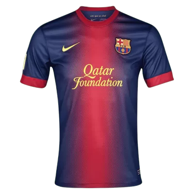 Retro 2012/13 Barcelona Home Soccer Jersey - Pro Jersey Shop