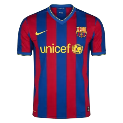 Retro 2009/10 Barcelona Home Soccer Jersey - Pro Jersey Shop