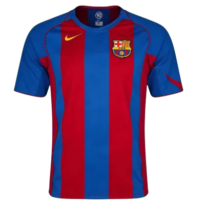 Retro 2004/05 Barcelona Home Soccer Jersey - Pro Jersey Shop