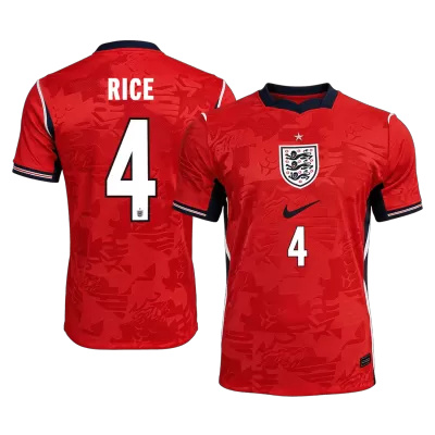 England RICE #4 Away Soccer Fan Jersey World Cup 2026 - Pro Jersey Shop
