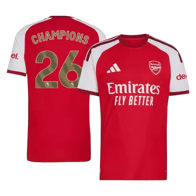Arsenal CHAMPIONS #26 Home Soccer Match Jersey 2026/27 - Pro Jersey Shop
