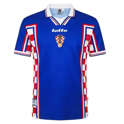 Retro 1998 World Cup Croatia Away Soccer Jersey - Pro Jersey Shop