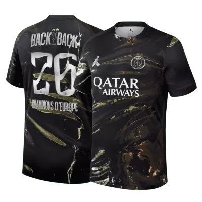 PSG Champions of Europe #26 Soccer Fan Jersey 2025/26 - Pro Jersey Shop