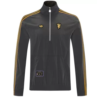 Manchester United 1/2 Zipper Windbreaker Jacket 2026 - Pro Jersey Shop