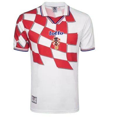 Retro 1998 World Cup Croatia Home Soccer Jersey - Pro Jersey Shop