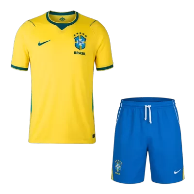 Brazil Home Soccer Fan Jersey Kit World Cup 2026 - Pro Jersey Shop