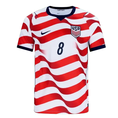 USA McKENNIE #8 Home Soccer Fan Jersey World Cup 2026 - Pro Jersey Shop