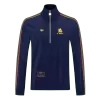 AS Roma 1/2 Zipper Windbreaker Jacket Navy 2026 - Pro Jersey Shop
